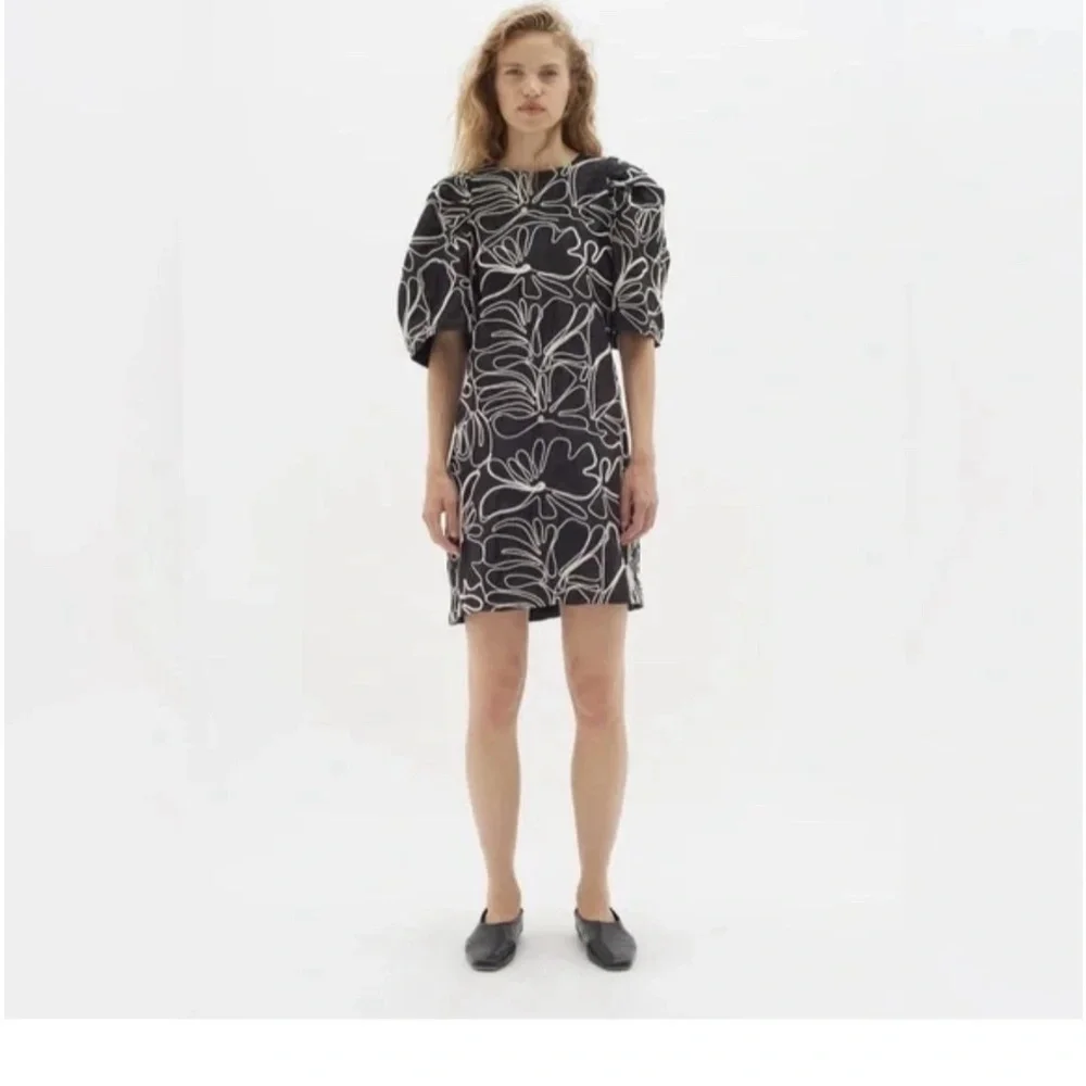 InWear Hodge Embroidered Floral Dress US 4